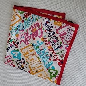 Coach Silk Scarf